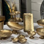 سرویس پذیرایی ده تیکه  طرح اشکی رنگ فورتیک